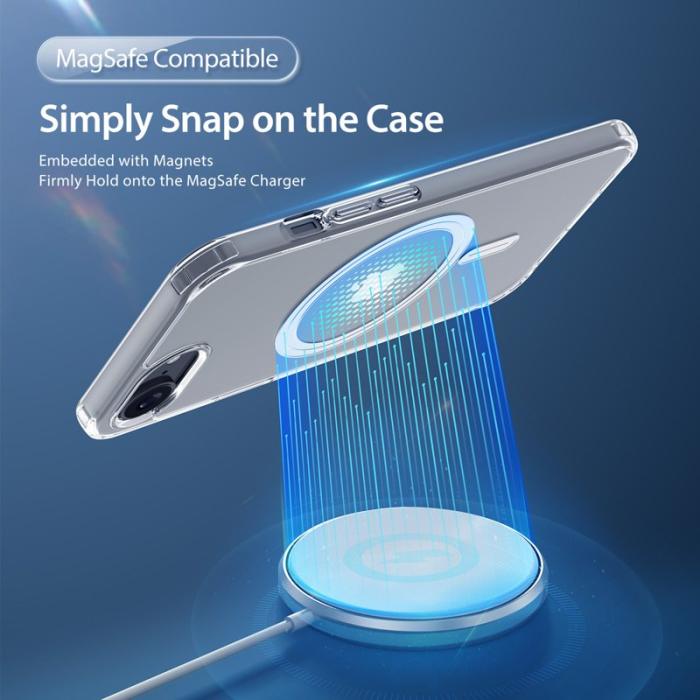 Dux Ducis - DUX DUCIS Clin Series Fodral för iPhone 16 - Klar - Vit