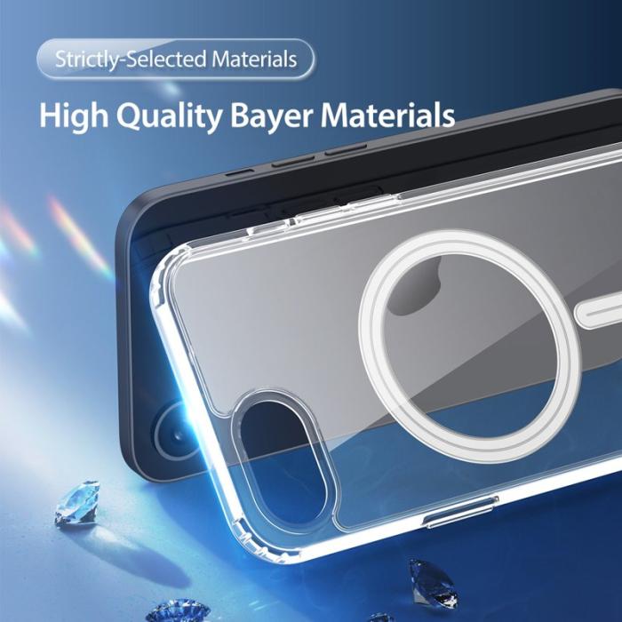 Dux Ducis - DUX DUCIS Clin Series Fodral för iPhone 16 - Klar - Vit