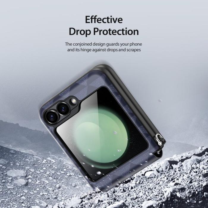 Dux Ducis - DUX DUCIS Fitt Series Samsung Galaxy Z Flip7 FE Fodral - Blå