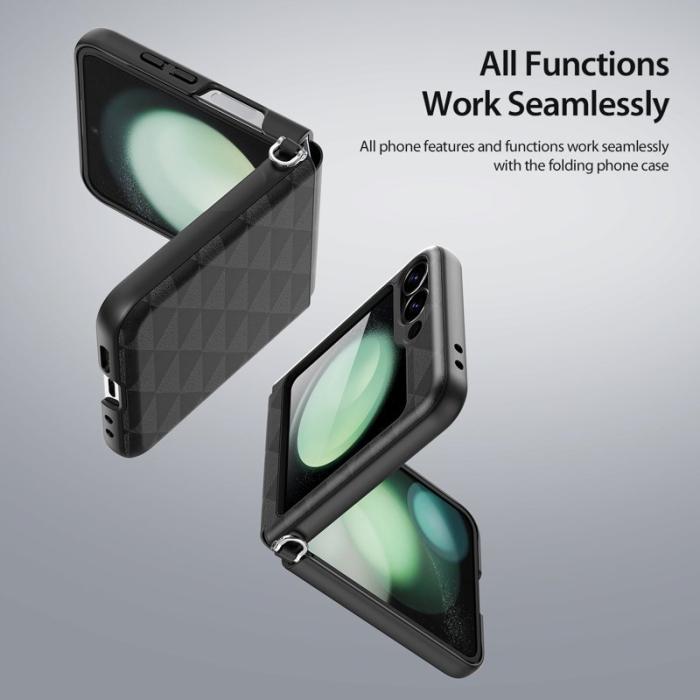 Dux Ducis - DUX DUCIS Fitt Series Samsung Galaxy Z Flip7 FE Fodral - Svart