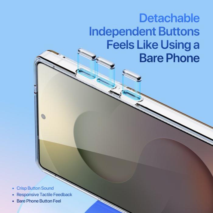 Dux Ducis - DUX DUCIS Fodral för Samsung Galaxy S25 Ultra - Gradient TPU - Vit