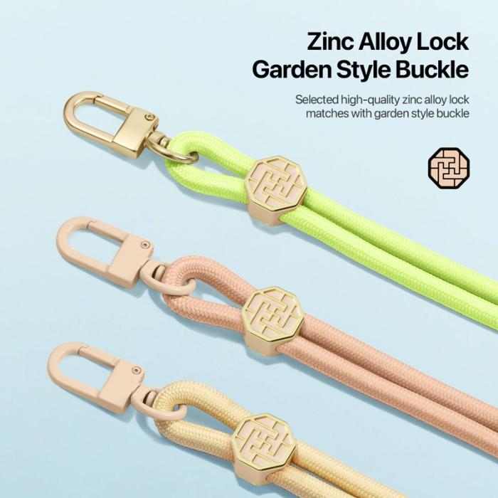 Dux Ducis - DUX DUCIS Garden Series Phone Lanyard - Justerbar - Glaze Yellow