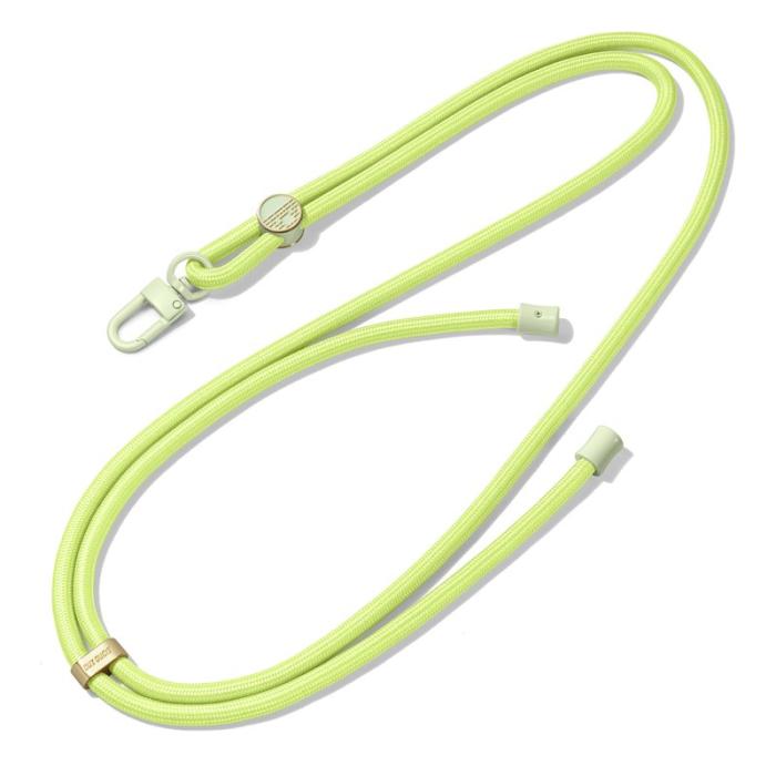 Dux Ducis - DUX DUCIS Garden Series Phone Lanyard - Justerbar - Grön Gul