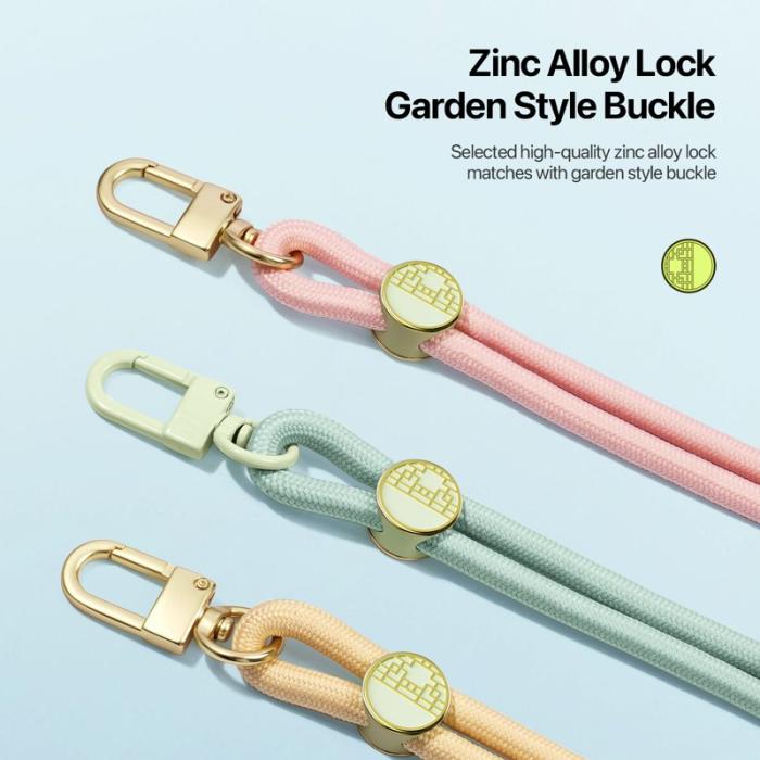 Dux Ducis - DUX DUCIS Garden Series Phone Lanyard - Justerbar Rem - Glaze Yellow
