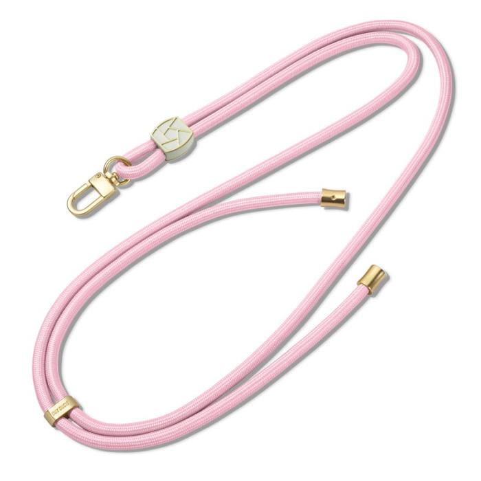 Dux Ducis - DUX DUCIS Garden Series Telefon Lanyard Justerbar Hängsmycke - Ljus Rosa