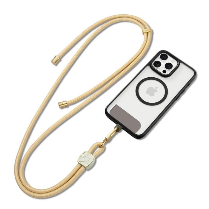 Dux Ducis - DUX DUCIS Garden Series Telefon Lanyard Justerbar Halsrem - Glaze Gul