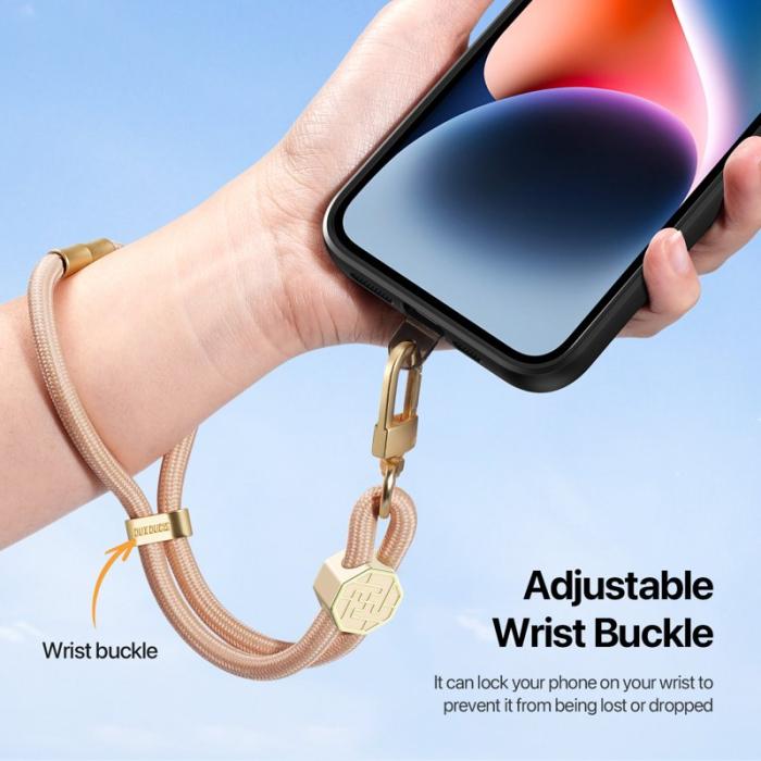 Dux Ducis - DUX DUCIS Garden Series Telefonrem Justerbar Handledsrem - Amber