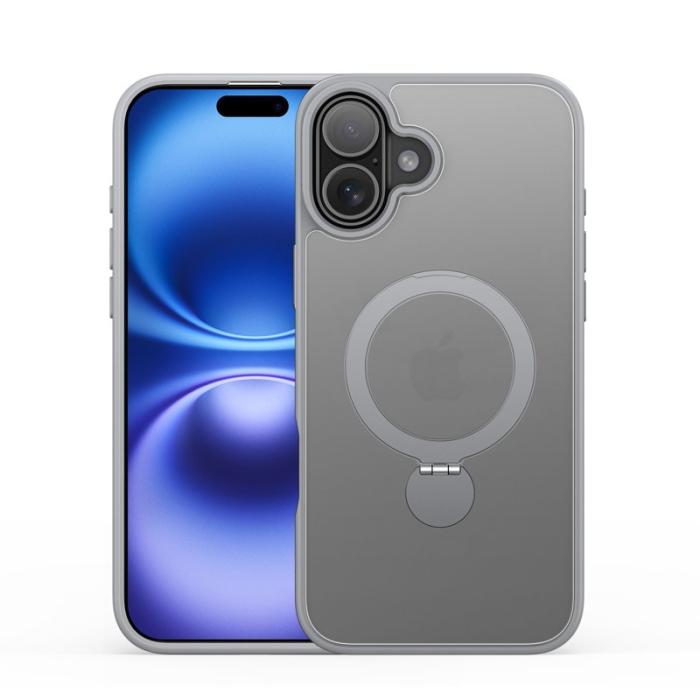 Dux Ducis - DUX DUCIS iPhone 16 Fodral Yind Series PC+TPU - Grå