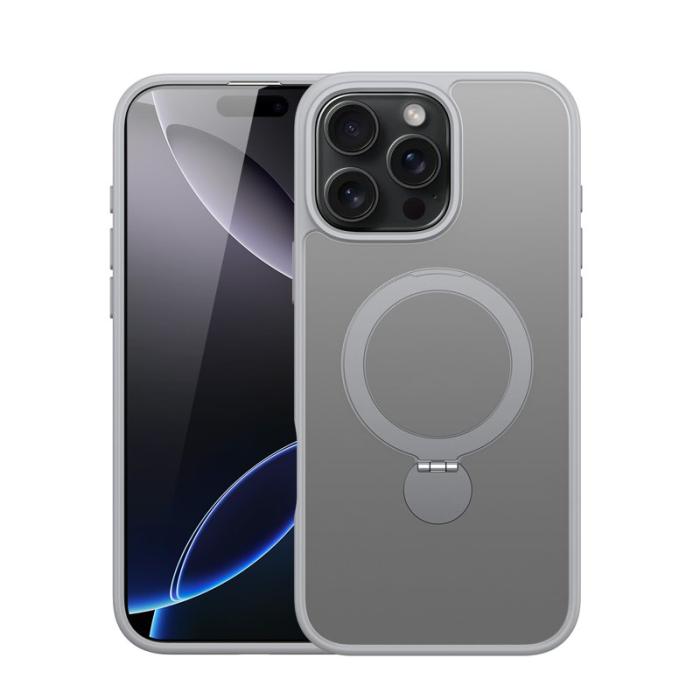 Dux Ducis - DUX DUCIS iPhone 16 Pro Fodral Yind Series PC+TPU - Grå