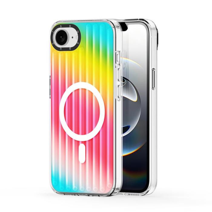 Dux Ducis - DUX DUCIS iPhone 16e Fodral Zest Series - Gradient TPU + PET - Regnbåge