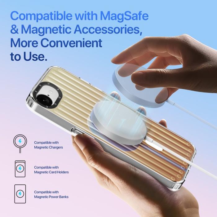 Dux Ducis - DUX DUCIS iPhone 16e Fodral Zest Series - Gradient TPU + PET - Vit