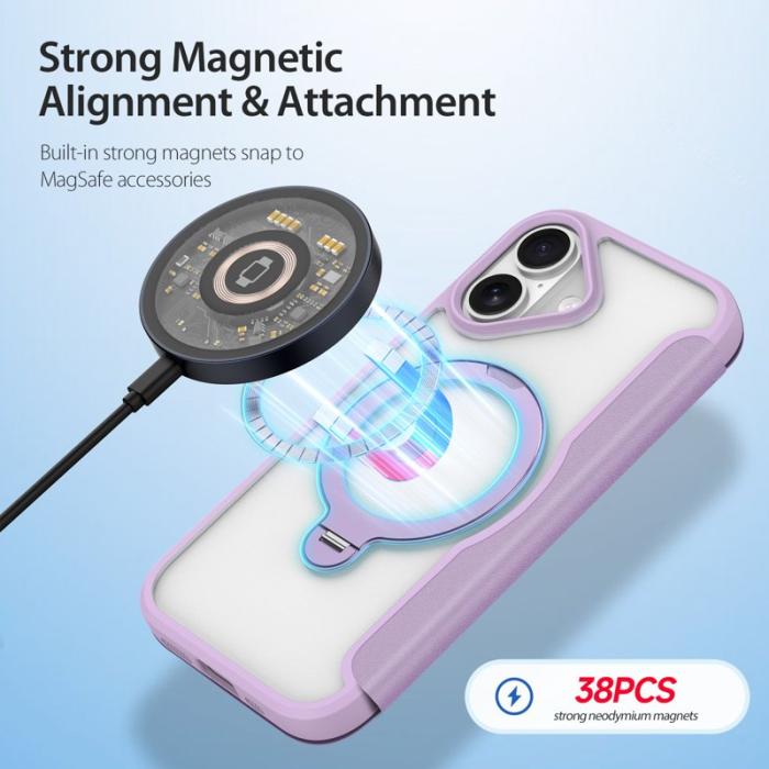 Dux Ducis - DUX DUCIS iPhone 17 Fodral - Lila Rosa