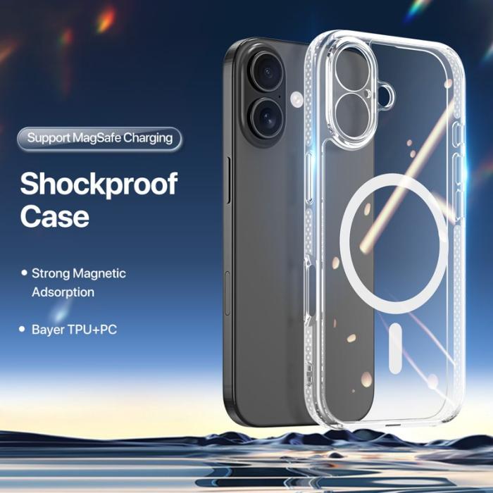 Dux Ducis - DUX DUCIS iPhone 17 Fodral Clin Series - Klar - Vit