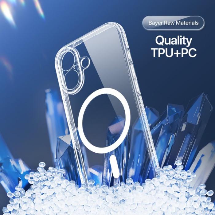 Dux Ducis - DUX DUCIS iPhone 17 Fodral Clin Series - Klar - Vit