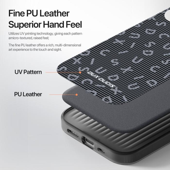 Dux Ducis - DUX DUCIS iPhone 17 Fodral Moro Series - Svart