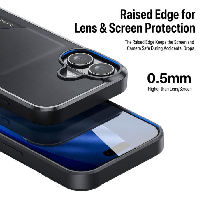 Dux Ducis - DUX DUCIS iPhone 17 Fodral Pocard Series - Svart