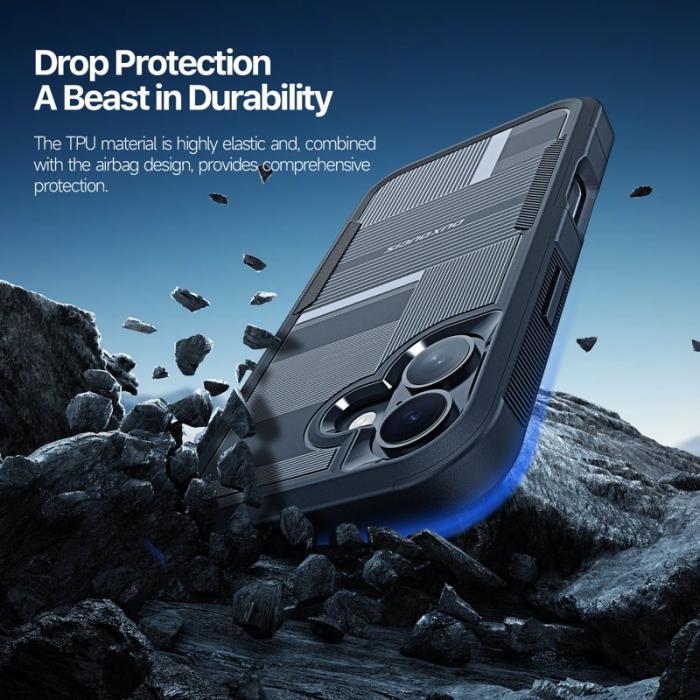 Dux Ducis - DUX DUCIS iPhone 17 Fodral SHLD Series 10FT Drop Protection - Umbra