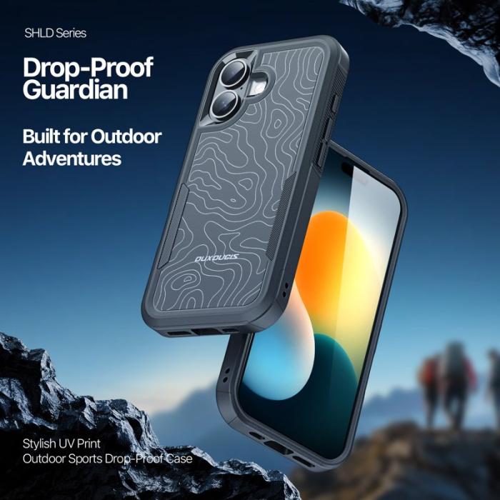 Dux Ducis - DUX DUCIS iPhone 17 Fodral SHLD Series 10FT Skydd PC + TPU - Mönster