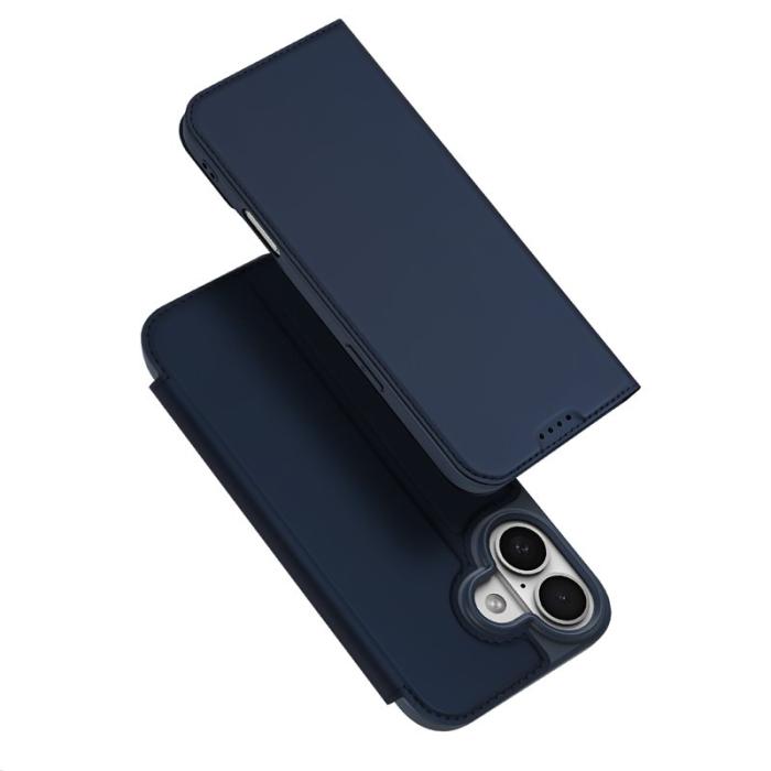 Dux Ducis - DUX DUCIS iPhone 17 Fodral Skin Pro Series Konstläder - Blå
