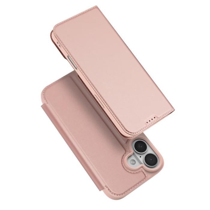 Dux Ducis - DUX DUCIS iPhone 17 Fodral Skin Pro Series Konstläder - Rosa