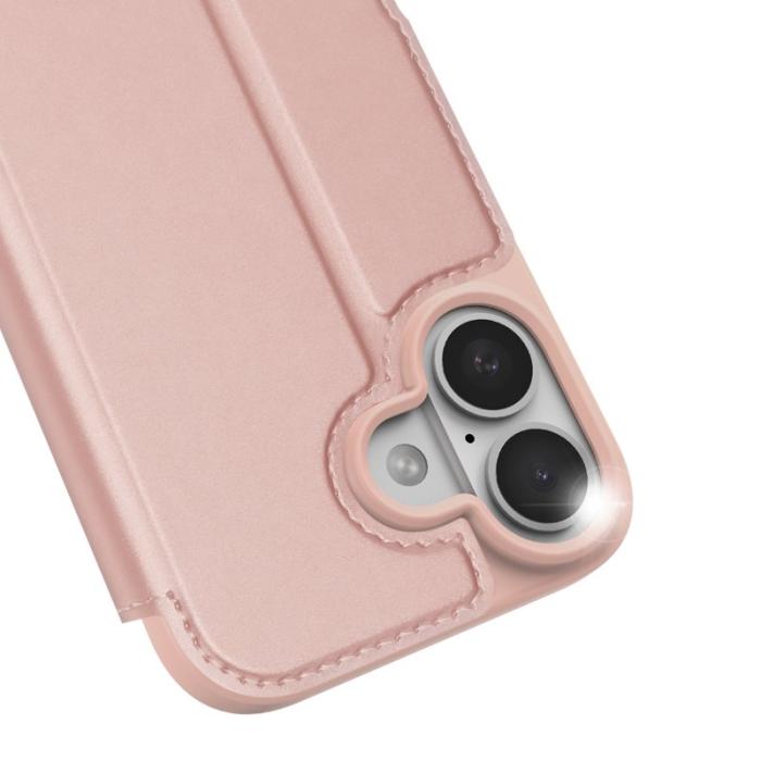 Dux Ducis - DUX DUCIS iPhone 17 Fodral Skin Pro Series Konstläder - Rosa
