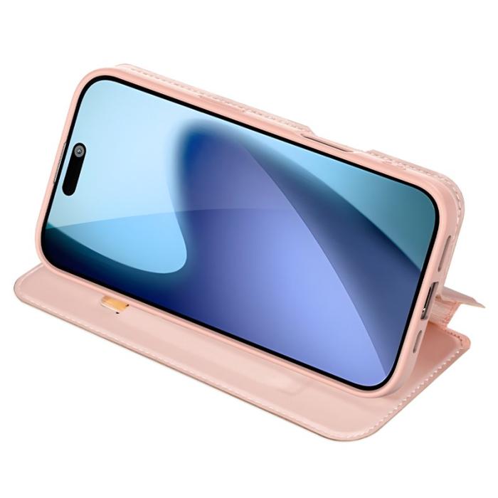 Dux Ducis - DUX DUCIS iPhone 17 Fodral Skin Pro Series Konstläder - Rosa