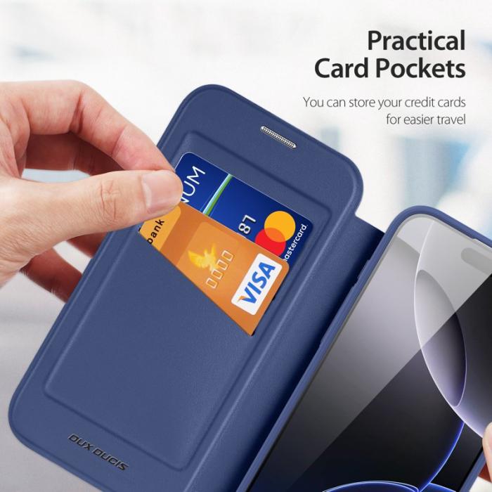 Dux Ducis - DUX DUCIS iPhone 17 Pro Fodral - Blå