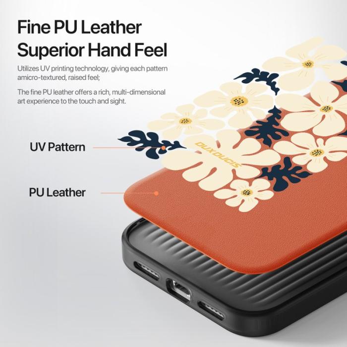 Dux Ducis - DUX DUCIS iPhone 17 Pro Fodral Moro Series - Orange