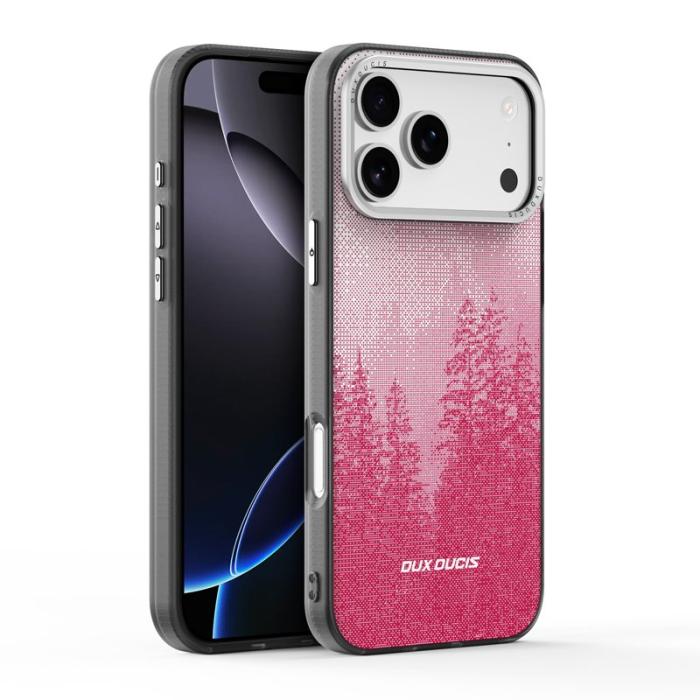 Dux Ducis - DUX DUCIS iPhone 17 Pro Fodral Moro Series - Röd