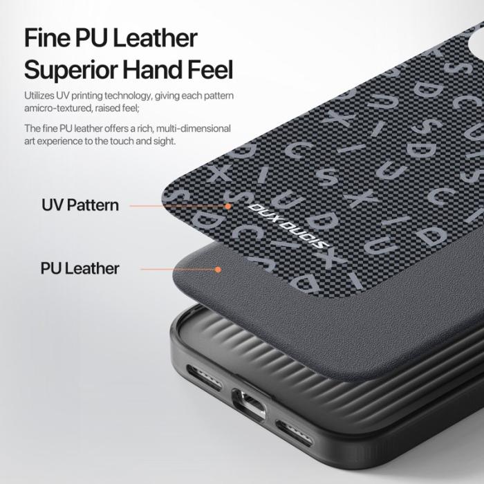 Dux Ducis - DUX DUCIS iPhone 17 Pro Fodral Moro Series - Svart