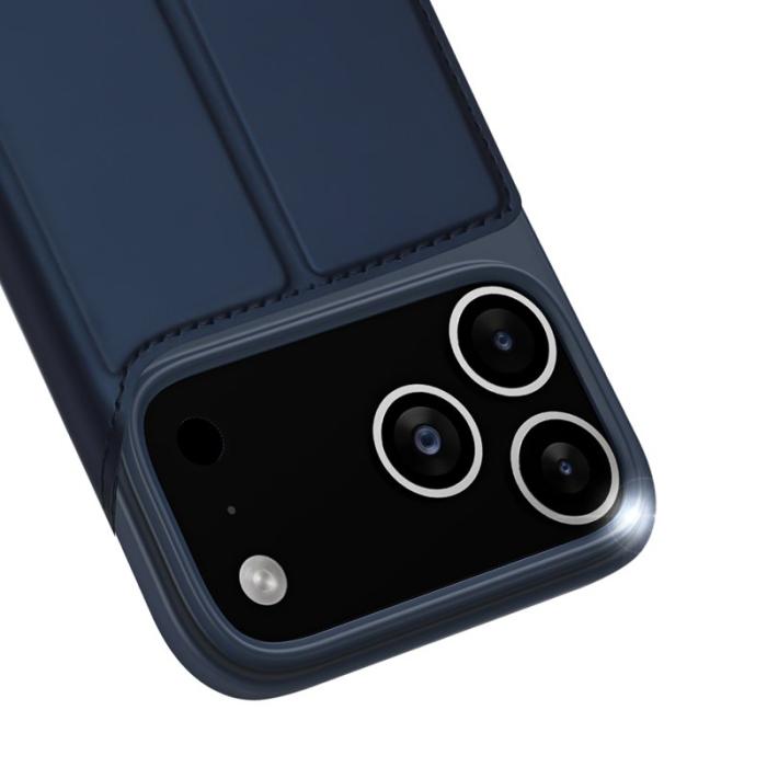 Dux Ducis - DUX DUCIS iPhone 17 Pro Fodral Skin Pro Series Konstläder - Blå