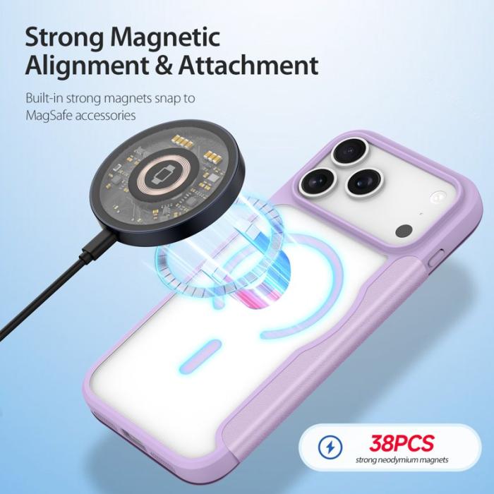 Dux Ducis - DUX DUCIS iPhone 17 Pro Max Fodral - Lila Rosa