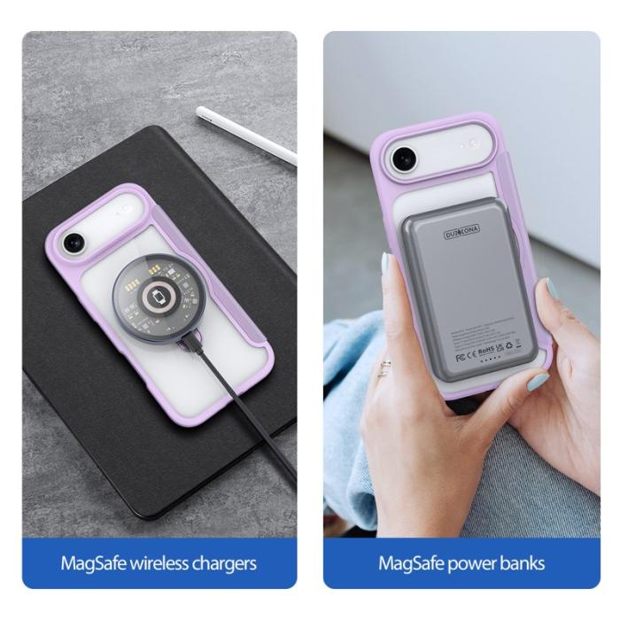 Dux Ducis - DUX DUCIS iPhone Air Fodral - Lila Rosa