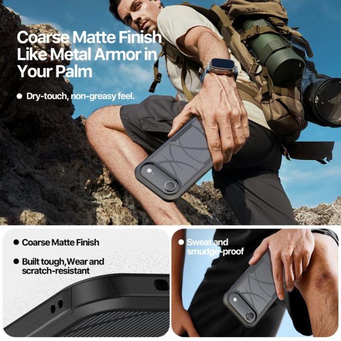 Dux Ducis - DUX DUCIS iPhone Air Fodral SHLD Series 10FT Drop Protection - Vit