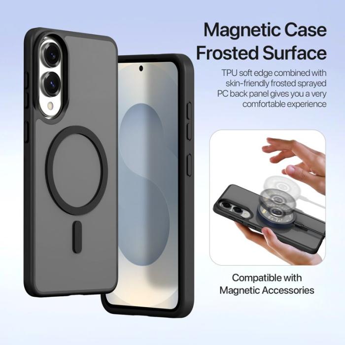 Dux Ducis - DUX DUCIS Äkta Läder Plånboksfodral för Samsung Galaxy S25 Edge - Svart