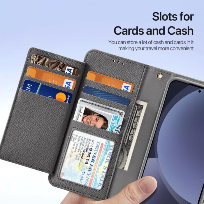 Dux Ducis - DUX DUCIS Lawa Series Fodral för Samsung Galaxy S25 - Grå