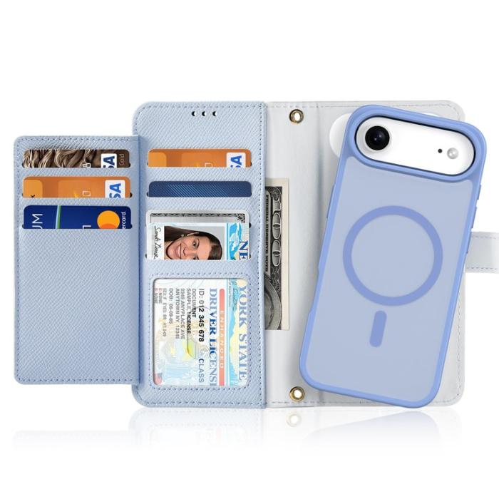 Dux Ducis - DUX DUCIS Lawa Series Plånboksfodral iPhone Air Äkta läder