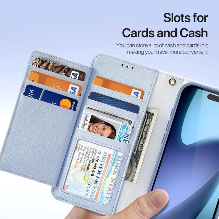 Dux Ducis - DUX DUCIS Lawa Series Plånboksfodral iPhone Air Äkta läder