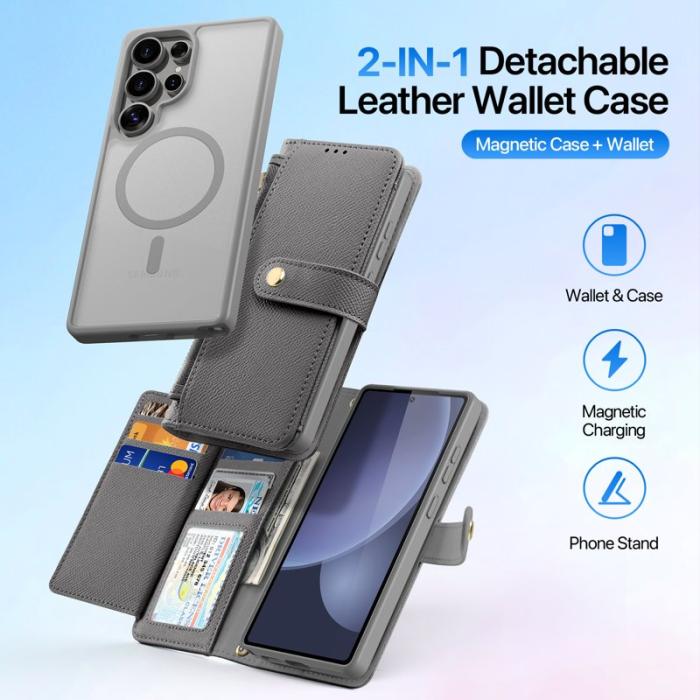 Dux Ducis - DUX DUCIS Lawa Series Samsung Galaxy S25 Ultra Fodral - Grå