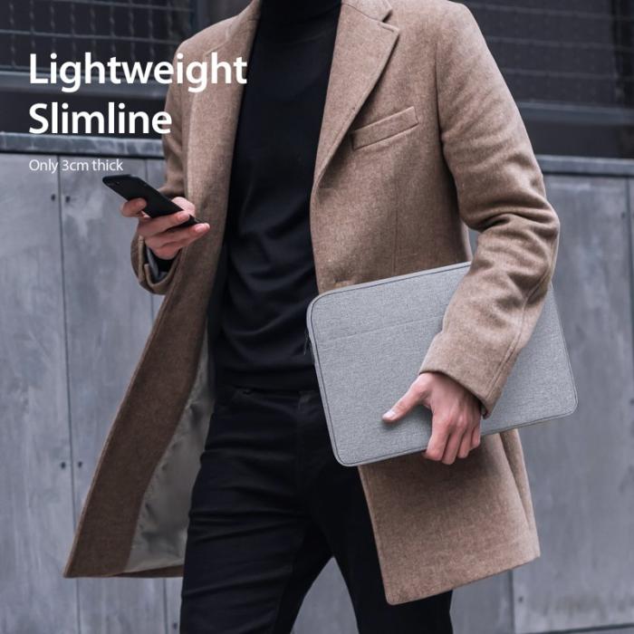 Dux Ducis - DUX DUCIS LBDB Laptopväska 15.5-16 Tum - Anti-rep - Ljusgrå