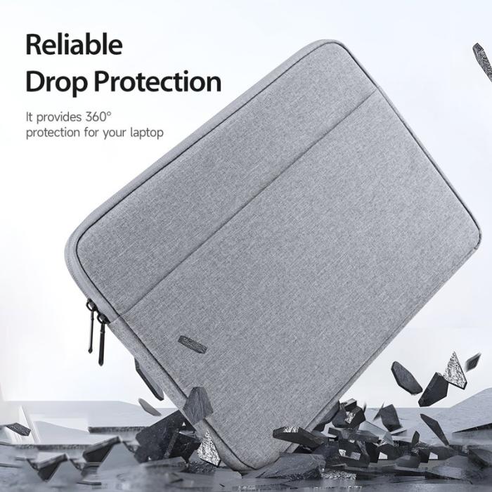 Dux Ducis - DUX DUCIS LBDB Laptopväska 15.5-16 Tum - Anti-rep - Ljusgrå