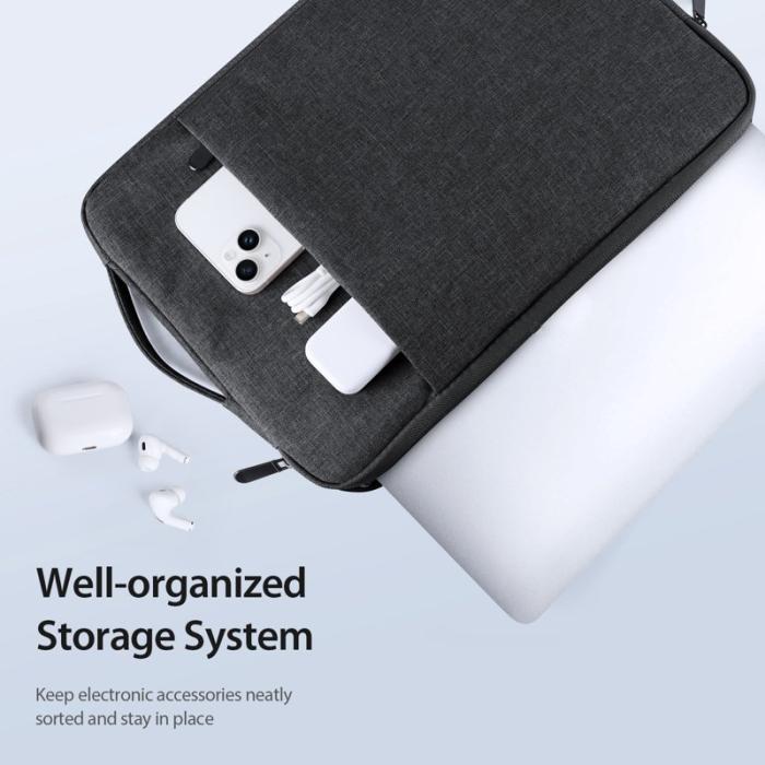 Dux Ducis - DUX DUCIS LBDC 14-15.4 Tum Vertikal Laptopväska - Svart