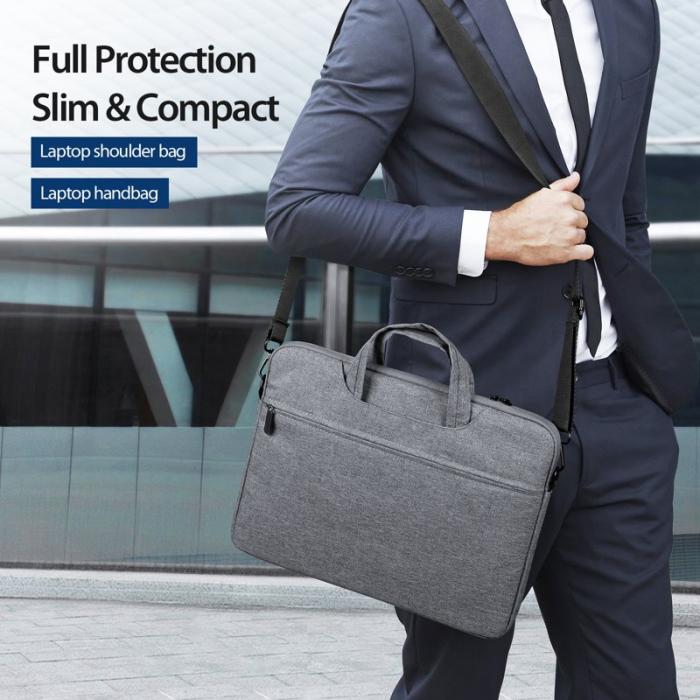 Dux Ducis - DUX DUCIS LBJB 13-13.9 Tum Vattentät Laptopväska - Mörkgrå