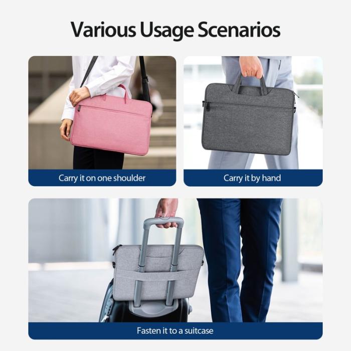 Dux Ducis - DUX DUCIS LBJB Notebookpouch 14-15.4 tum Vattentålig - Ljusgrå