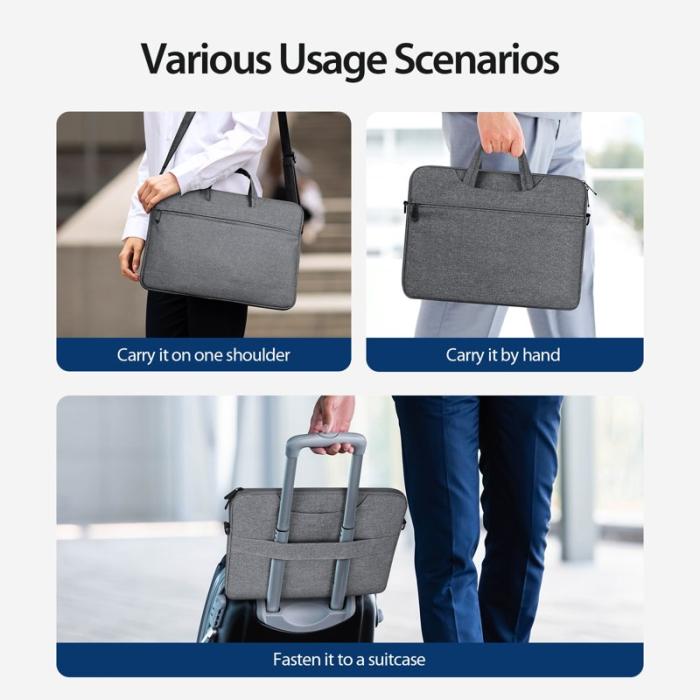 Dux Ducis - DUX DUCIS LBJB Notebookpouch 14-15.4 tum Vattentålig - Mörkgrå