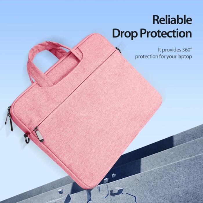 Dux Ducis - DUX DUCIS LBJB Notebookväska 15.5-16 tum - Anti-rep - Rosa