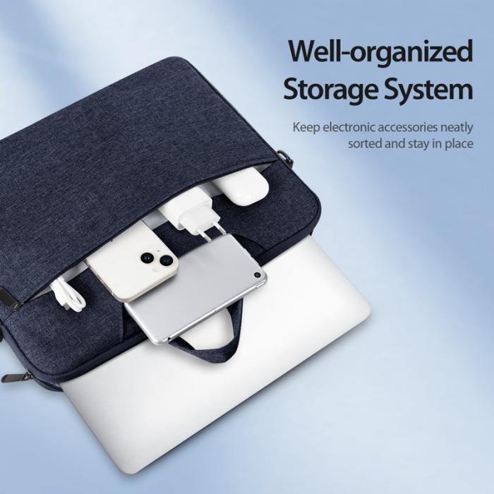 Dux Ducis - DUX DUCIS LBJB Notebookväska 15.5-16 tum - Anti-scratch - Navy Blue
