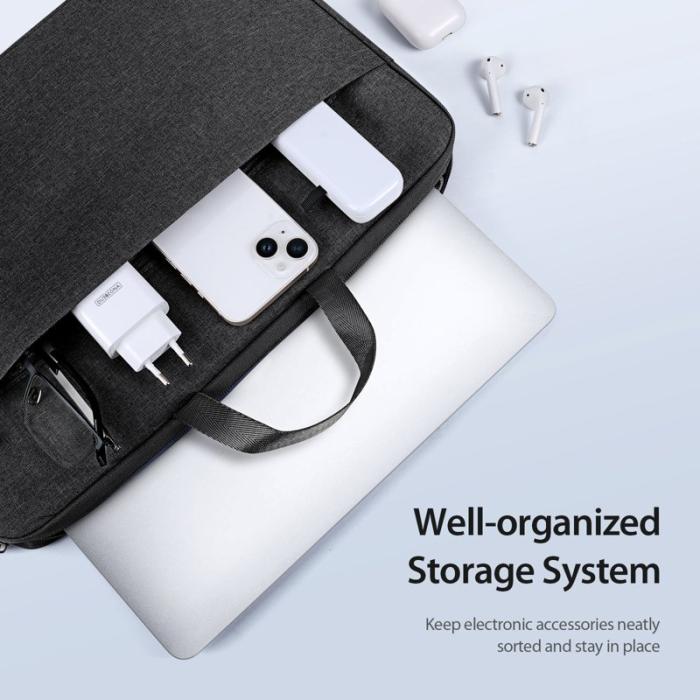 Dux Ducis - DUX DUCIS LBTA Laptopväska 13-13.9 Tum - Horisontell - Svart