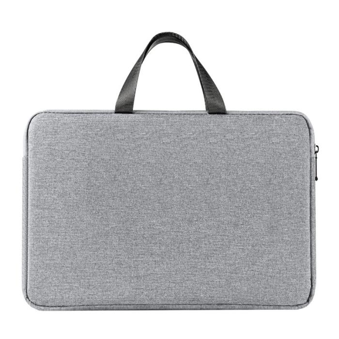 Dux Ducis - DUX DUCIS LBTA Laptopväska 13-13.9 tum - Ljusgrå Äkta läder