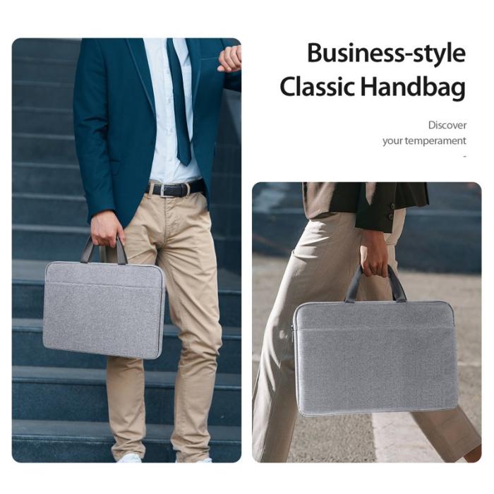 Dux Ducis - DUX DUCIS LBTA Series Laptopväska 14-15.4 tum - Vattentålig - Ljusgrå